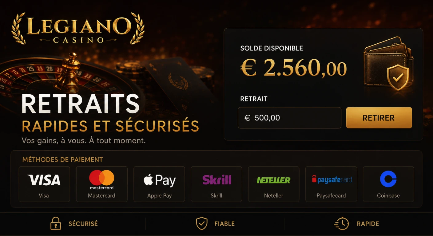 Legiano Casino problĂšmes solutions